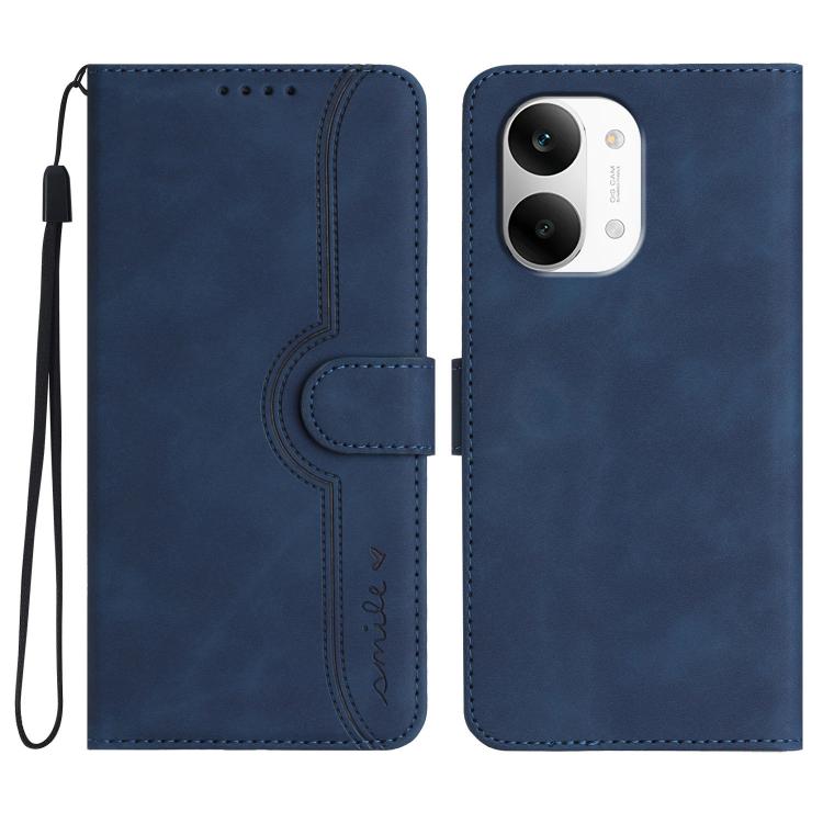 Heart Pattern Skin Feel Leather Phone Case, For Redmi A7 Pro 171mm / Poco C85x 5G, For Redmi Turbo 5 Max / Poco X8 Pro Max, For Redmi Turbo 5 5G / Poco X8 Pro 5G, For Redmi Note 15 4G / 5G 164mm / Poco M8 5G, For Redmi K90 Pro Max / Poco F8 Ultra      ...