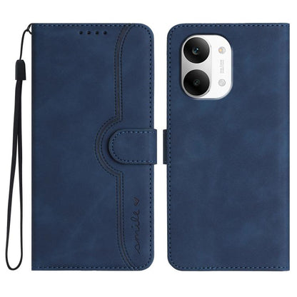 Heart Pattern Skin Feel Leather Phone Case, For Redmi A7 Pro 171mm / Poco C85x 5G, For Redmi Turbo 5 Max / Poco X8 Pro Max, For Redmi Turbo 5 5G / Poco X8 Pro 5G, For Redmi Note 15 4G / 5G 164mm / Poco M8 5G, For Redmi K90 Pro Max / Poco F8 Ultra      ...