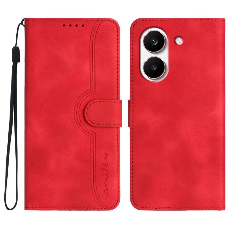Heart Pattern Skin Feel Leather Phone Case, For Redmi A7 Pro 171mm / Poco C85x 5G, For Redmi Turbo 5 Max / Poco X8 Pro Max, For Redmi Turbo 5 5G / Poco X8 Pro 5G, For Redmi Note 15 4G / 5G 164mm / Poco M8 5G, For Redmi K90 Pro Max / Poco F8 Ultra      ...
