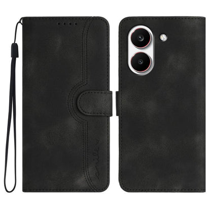 Heart Pattern Skin Feel Leather Phone Case, For Redmi A7 Pro 171mm / Poco C85x 5G, For Redmi Turbo 5 Max / Poco X8 Pro Max, For Redmi Turbo 5 5G / Poco X8 Pro 5G, For Redmi Note 15 4G / 5G 164mm / Poco M8 5G, For Redmi K90 Pro Max / Poco F8 Ultra      ...