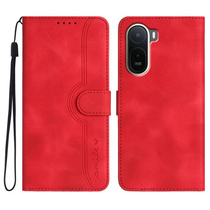 Heart Pattern Skin Feel Leather Phone Case, For Redmi A7 Pro 171mm / Poco C85x 5G, For Redmi Turbo 5 Max / Poco X8 Pro Max, For Redmi Turbo 5 5G / Poco X8 Pro 5G, For Redmi Note 15 4G / 5G 164mm / Poco M8 5G, For Redmi K90 Pro Max / Poco F8 Ultra      ...