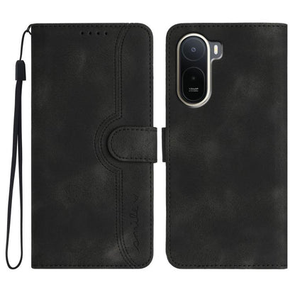 Heart Pattern Skin Feel Leather Phone Case, For Redmi A7 Pro 171mm / Poco C85x 5G, For Redmi Turbo 5 Max / Poco X8 Pro Max, For Redmi Turbo 5 5G / Poco X8 Pro 5G, For Redmi Note 15 4G / 5G 164mm / Poco M8 5G, For Redmi K90 Pro Max / Poco F8 Ultra      ...