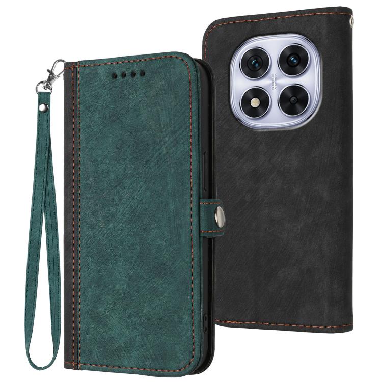 Side Buckle Double Fold Hand Strap Leather Phone Case, For Redmi A7 Pro 171mm / Poco C85x 5G, For Redmi Turbo 5 Max / Poco X8 Pro Max, For Redmi Turbo 5 5G / Poco X8 Pro 5G, For Redmi Note 15 4G / 5G 164mm / Poco M8 5G                                  ...