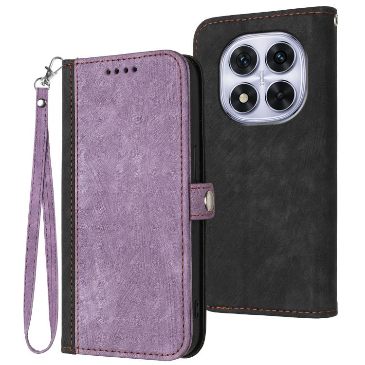 Side Buckle Double Fold Hand Strap Leather Phone Case, For Redmi A7 Pro 171mm / Poco C85x 5G, For Redmi Turbo 5 Max / Poco X8 Pro Max, For Redmi Turbo 5 5G / Poco X8 Pro 5G, For Redmi Note 15 4G / 5G 164mm / Poco M8 5G                                  ...