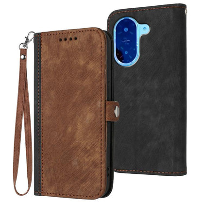 Side Buckle Double Fold Hand Strap Leather Phone Case, For Redmi A7 Pro 171mm / Poco C85x 5G, For Redmi Turbo 5 Max / Poco X8 Pro Max, For Redmi Turbo 5 5G / Poco X8 Pro 5G, For Redmi Note 15 4G / 5G 164mm / Poco M8 5G                                  ...