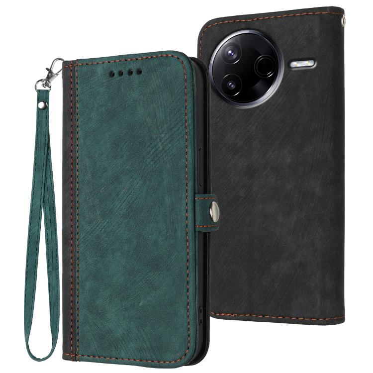 Side Buckle Double Fold Hand Strap Leather Phone Case, For Redmi A7 Pro 171mm / Poco C85x 5G, For Redmi Turbo 5 Max / Poco X8 Pro Max, For Redmi Turbo 5 5G / Poco X8 Pro 5G, For Redmi Note 15 4G / 5G 164mm / Poco M8 5G                                  ...