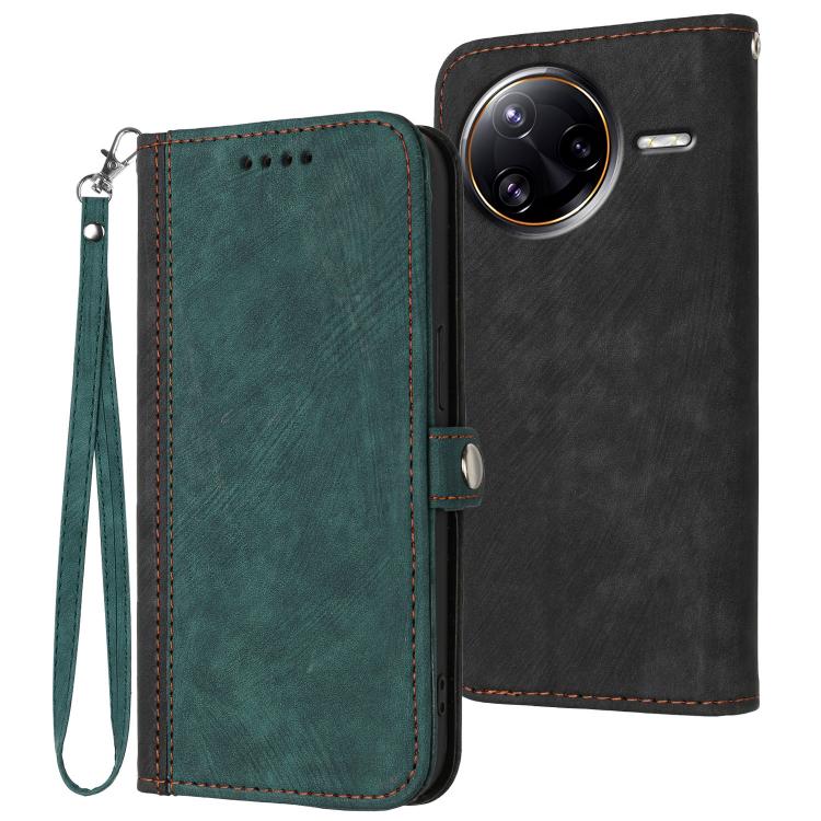 Side Buckle Double Fold Hand Strap Leather Phone Case, For Redmi A7 Pro 171mm / Poco C85x 5G, For Redmi Turbo 5 Max / Poco X8 Pro Max, For Redmi Turbo 5 5G / Poco X8 Pro 5G, For Redmi Note 15 4G / 5G 164mm / Poco M8 5G                                  ...
