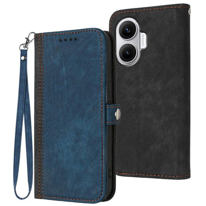 Side Buckle Double Fold Hand Strap Leather Phone Case, For Redmi A7 Pro 171mm / Poco C85x 5G, For Redmi Turbo 5 Max / Poco X8 Pro Max, For Redmi Turbo 5 5G / Poco X8 Pro 5G, For Redmi Note 15 4G / 5G 164mm / Poco M8 5G                                  ...