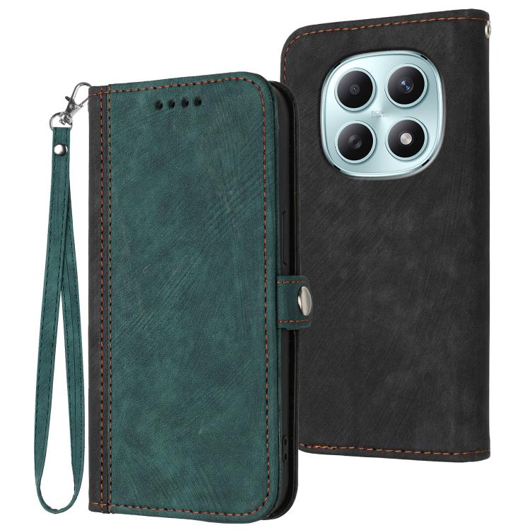 Side Buckle Double Fold Hand Strap Leather Phone Case, For Redmi A7 Pro 171mm / Poco C85x 5G, For Redmi Turbo 5 Max / Poco X8 Pro Max, For Redmi Turbo 5 5G / Poco X8 Pro 5G, For Redmi Note 15 4G / 5G 164mm / Poco M8 5G                                  ...