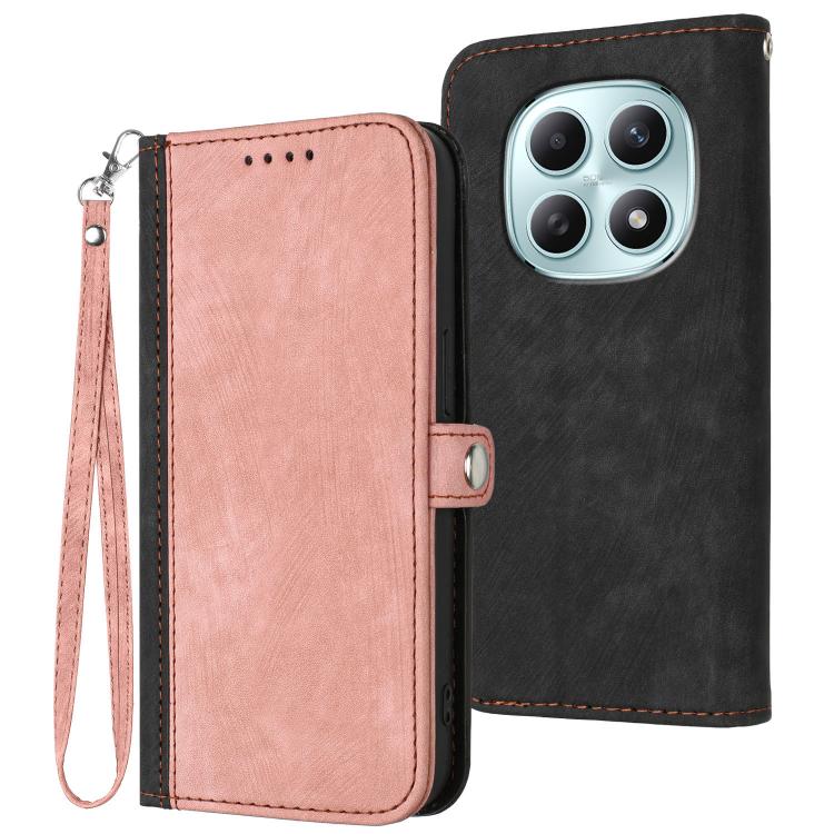 Side Buckle Double Fold Hand Strap Leather Phone Case, For Redmi A7 Pro 171mm / Poco C85x 5G, For Redmi Turbo 5 Max / Poco X8 Pro Max, For Redmi Turbo 5 5G / Poco X8 Pro 5G, For Redmi Note 15 4G / 5G 164mm / Poco M8 5G                                  ...