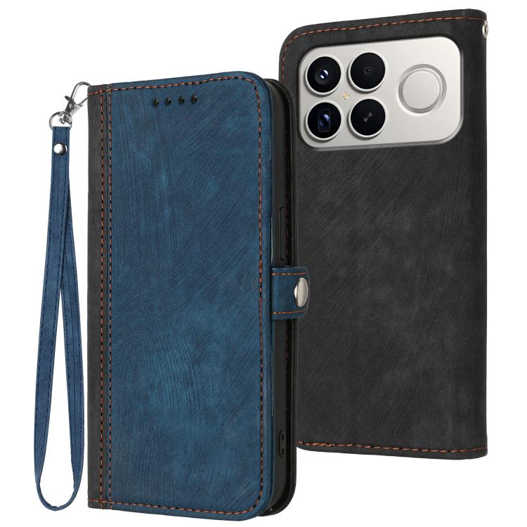 Side Buckle Double Fold Hand Strap Leather Phone Case, For Redmi A7 Pro 171mm / Poco C85x 5G, For Redmi Turbo 5 Max / Poco X8 Pro Max, For Redmi Turbo 5 5G / Poco X8 Pro 5G, For Redmi Note 15 4G / 5G 164mm / Poco M8 5G                                  ...