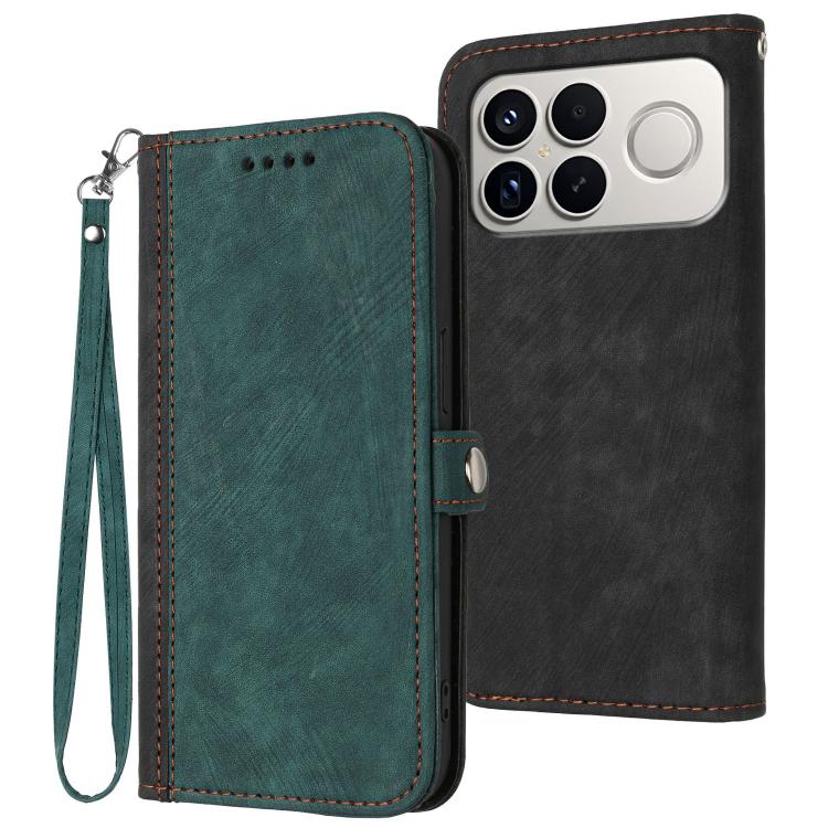 Side Buckle Double Fold Hand Strap Leather Phone Case, For Redmi A7 Pro 171mm / Poco C85x 5G, For Redmi Turbo 5 Max / Poco X8 Pro Max, For Redmi Turbo 5 5G / Poco X8 Pro 5G, For Redmi Note 15 4G / 5G 164mm / Poco M8 5G                                  ...