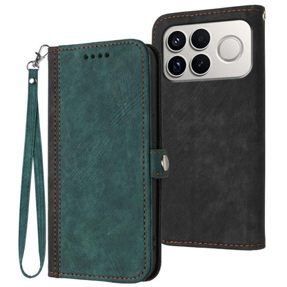 Side Buckle Double Fold Hand Strap Leather Phone Case, For Redmi A7 Pro 171mm / Poco C85x 5G, For Redmi Turbo 5 Max / Poco X8 Pro Max, For Redmi Turbo 5 5G / Poco X8 Pro 5G, For Redmi Note 15 4G / 5G 164mm / Poco M8 5G                                  ...