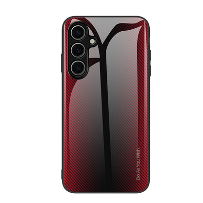 Texture Gradient Glass TPU Phone Case, For Samsung Galaxy S26+ 5G, For Samsung Galaxy S26 Ultra 5G, For Samsung Galaxy S26 5G, For Samsung Galaxy S24 FE 5G