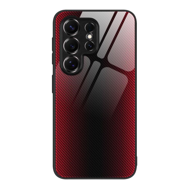 Texture Gradient Glass TPU Phone Case, For Samsung Galaxy S26+ 5G, For Samsung Galaxy S26 Ultra 5G, For Samsung Galaxy S26 5G, For Samsung Galaxy S24 FE 5G