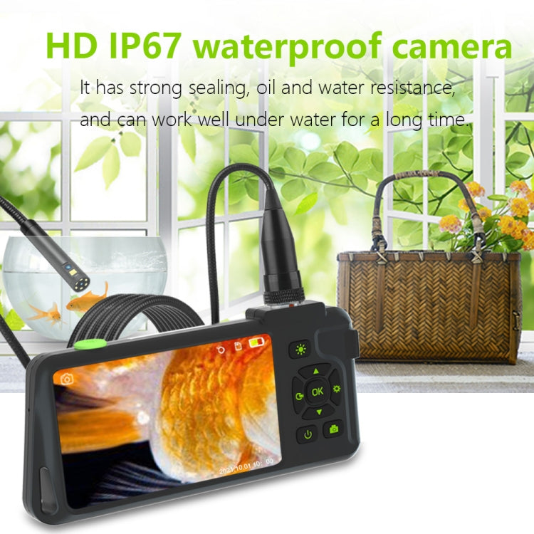 T22 4.5 inch IPS Color Screen 7.9mm Triple Camera Hard Cable Industrial Endoscope, 1m, 2m, 3.5m, 5m, 10m