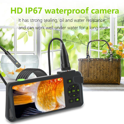 T22 4.5 inch IPS Color Screen 7.9mm Triple Camera Hard Cable Industrial Endoscope, 1m, 2m, 3.5m, 5m, 10m