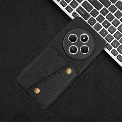 Double Buckle Card Slots Magnetic Phone Case, For Redmi 14C 4G, For Redmi Turbo 3