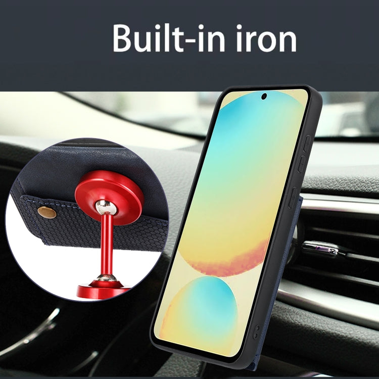 Double Buckle Card Slots Magnetic Phone Case, For Redmi 14C 4G, For Redmi Turbo 3