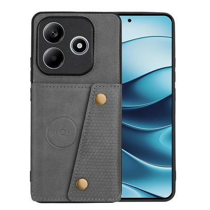 Double Buckle Card Slots Magnetic Phone Case, For Redmi 15a 5G Global, For Redmi K90 Pro Max/Poco F8 Ultra, For Redmi K90/Poco F8 Pro, For Redmi K90 Pro Max Champion Edition, For Redmi 15C 5G / 4G EU 173mm, For Redmi 15 5G Global / 4G SEA 169mm        ...
