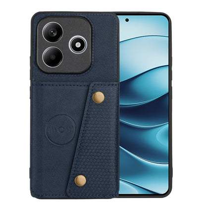 Double Buckle Card Slots Magnetic Phone Case, For Redmi 15a 5G Global, For Redmi K90 Pro Max/Poco F8 Ultra, For Redmi K90/Poco F8 Pro, For Redmi K90 Pro Max Champion Edition, For Redmi 15C 5G / 4G EU 173mm, For Redmi 15 5G Global / 4G SEA 169mm        ...