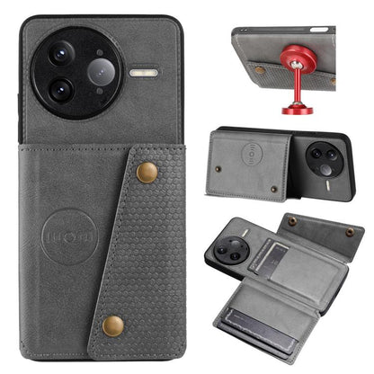 Double Buckle Card Slots Magnetic Phone Case, For Redmi 15a 5G Global, For Redmi K90 Pro Max/Poco F8 Ultra, For Redmi K90/Poco F8 Pro, For Redmi K90 Pro Max Champion Edition, For Redmi 15C 5G / 4G EU 173mm, For Redmi 15 5G Global / 4G SEA 169mm        ...