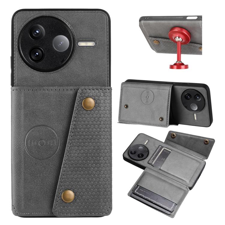 Double Buckle Card Slots Magnetic Phone Case, For Redmi 15a 5G Global, For Redmi K90 Pro Max/Poco F8 Ultra, For Redmi K90/Poco F8 Pro, For Redmi K90 Pro Max Champion Edition, For Redmi 15C 5G / 4G EU 173mm, For Redmi 15 5G Global / 4G SEA 169mm        ...