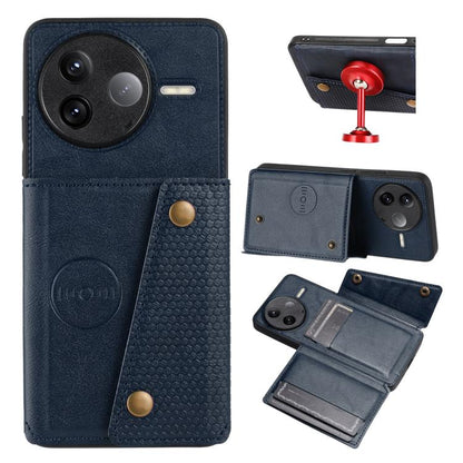 Double Buckle Card Slots Magnetic Phone Case, For Redmi 15a 5G Global, For Redmi K90 Pro Max/Poco F8 Ultra, For Redmi K90/Poco F8 Pro, For Redmi K90 Pro Max Champion Edition, For Redmi 15C 5G / 4G EU 173mm, For Redmi 15 5G Global / 4G SEA 169mm        ...