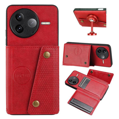 Double Buckle Card Slots Magnetic Phone Case, For Redmi 15a 5G Global, For Redmi K90 Pro Max/Poco F8 Ultra, For Redmi K90/Poco F8 Pro, For Redmi K90 Pro Max Champion Edition, For Redmi 15C 5G / 4G EU 173mm, For Redmi 15 5G Global / 4G SEA 169mm        ...