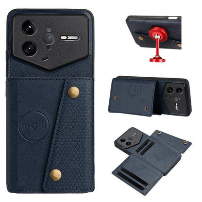 Double Buckle Card Slots Magnetic Phone Case, For Redmi 15a 5G Global, For Redmi K90 Pro Max/Poco F8 Ultra, For Redmi K90/Poco F8 Pro, For Redmi K90 Pro Max Champion Edition, For Redmi 15C 5G / 4G EU 173mm, For Redmi 15 5G Global / 4G SEA 169mm        ...