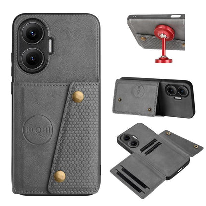 Double Buckle Card Slots Magnetic Phone Case, For Redmi 15a 5G Global, For Redmi K90 Pro Max/Poco F8 Ultra, For Redmi K90/Poco F8 Pro, For Redmi K90 Pro Max Champion Edition, For Redmi 15C 5G / 4G EU 173mm, For Redmi 15 5G Global / 4G SEA 169mm        ...