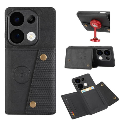 Double Buckle Card Slots Magnetic Phone Case, For Redmi 15a 5G Global, For Redmi K90 Pro Max/Poco F8 Ultra, For Redmi K90/Poco F8 Pro, For Redmi K90 Pro Max Champion Edition, For Redmi 15C 5G / 4G EU 173mm, For Redmi 15 5G Global / 4G SEA 169mm        ...