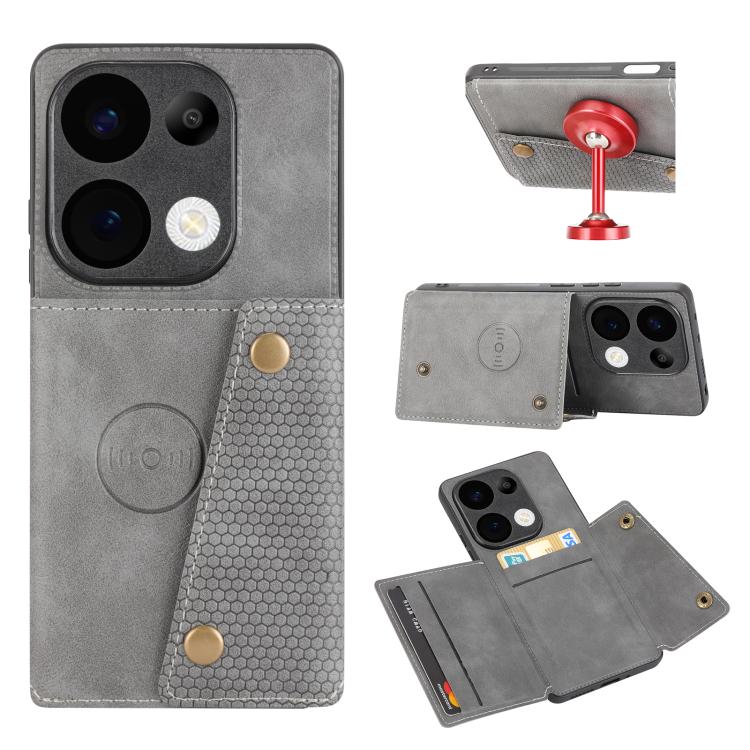 Double Buckle Card Slots Magnetic Phone Case, For Redmi 15a 5G Global, For Redmi K90 Pro Max/Poco F8 Ultra, For Redmi K90/Poco F8 Pro, For Redmi K90 Pro Max Champion Edition, For Redmi 15C 5G / 4G EU 173mm, For Redmi 15 5G Global / 4G SEA 169mm        ...