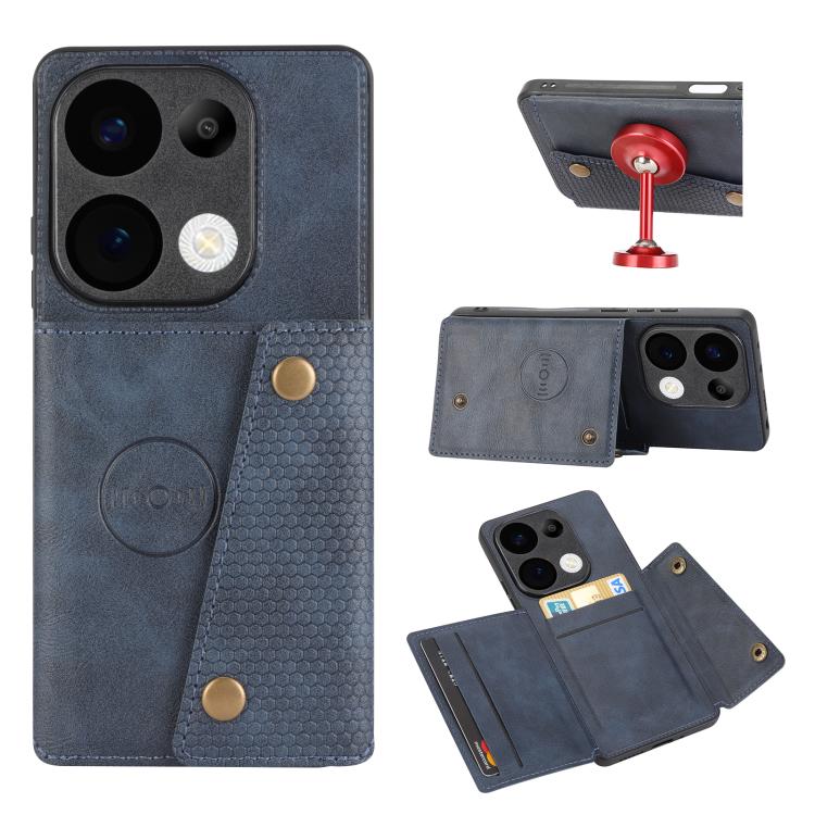 Double Buckle Card Slots Magnetic Phone Case, For Redmi 15a 5G Global, For Redmi K90 Pro Max/Poco F8 Ultra, For Redmi K90/Poco F8 Pro, For Redmi K90 Pro Max Champion Edition, For Redmi 15C 5G / 4G EU 173mm, For Redmi 15 5G Global / 4G SEA 169mm        ...