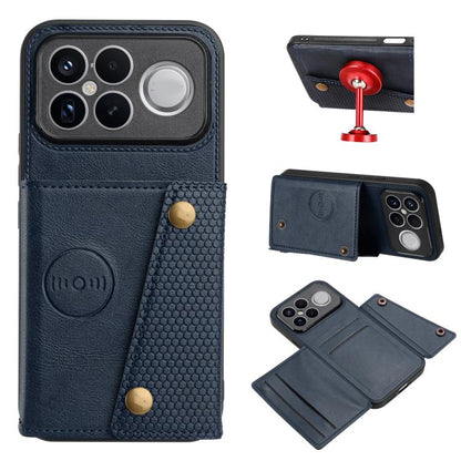 Double Buckle Card Slots Magnetic Phone Case, For Redmi Note 17 4G / 5G Global 171mm, For Redmi 15a 5G Global, For Redmi K90 Pro Max/Poco F8 Ultra, For Redmi K90/Poco F8 Pro, For Redmi K90 Pro Max Champion Edition, For Redmi 15C 5G / 4G EU 173mm       ...