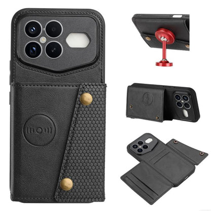 Double Buckle Card Slots Magnetic Phone Case, For Redmi 15a 5G Global, For Redmi K90 Pro Max/Poco F8 Ultra, For Redmi K90/Poco F8 Pro, For Redmi K90 Pro Max Champion Edition, For Redmi 15C 5G / 4G EU 173mm, For Redmi 15 5G Global / 4G SEA 169mm        ...