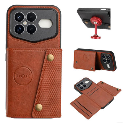 Double Buckle Card Slots Magnetic Phone Case, For Redmi 15a 5G Global, For Redmi K90 Pro Max/Poco F8 Ultra, For Redmi K90/Poco F8 Pro, For Redmi K90 Pro Max Champion Edition, For Redmi 15C 5G / 4G EU 173mm, For Redmi 15 5G Global / 4G SEA 169mm        ...