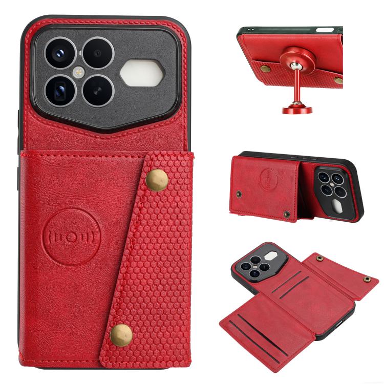 Double Buckle Card Slots Magnetic Phone Case, For Redmi 15a 5G Global, For Redmi K90 Pro Max/Poco F8 Ultra, For Redmi K90/Poco F8 Pro, For Redmi K90 Pro Max Champion Edition, For Redmi 15C 5G / 4G EU 173mm, For Redmi 15 5G Global / 4G SEA 169mm        ...