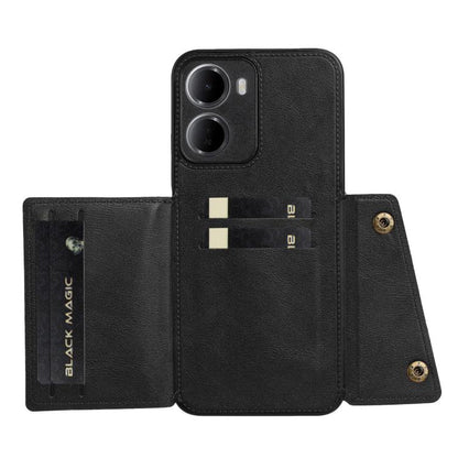 Double Buckle Card Slots Magnetic Phone Case, For Redmi 15a 5G Global, For Redmi K90 Pro Max/Poco F8 Ultra, For Redmi K90/Poco F8 Pro, For Redmi K90 Pro Max Champion Edition, For Redmi 15C 5G / 4G EU 173mm, For Redmi 15 5G Global / 4G SEA 169mm        ...