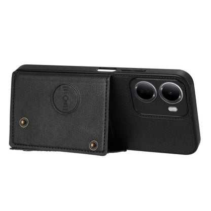 Double Buckle Card Slots Magnetic Phone Case, For Redmi 15a 5G Global, For Redmi K90 Pro Max/Poco F8 Ultra, For Redmi K90/Poco F8 Pro, For Redmi K90 Pro Max Champion Edition, For Redmi 15C 5G / 4G EU 173mm, For Redmi 15 5G Global / 4G SEA 169mm        ...