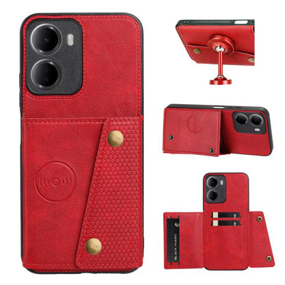 Double Buckle Card Slots Magnetic Phone Case, For Redmi Note 17 4G / 5G Global 171mm, For Redmi 15a 5G Global, For Redmi K90 Pro Max/Poco F8 Ultra, For Redmi K90/Poco F8 Pro, For Redmi K90 Pro Max Champion Edition, For Redmi 15C 5G / 4G EU 173mm       ...