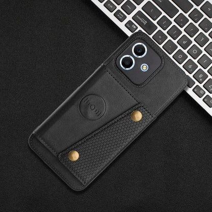 Double Buckle Card Slots Magnetic Phone Case, For Redmi Note 17 4G / 5G Global 171mm, For Redmi 15a 5G Global, For Redmi K90 Pro Max/Poco F8 Ultra, For Redmi K90/Poco F8 Pro, For Redmi K90 Pro Max Champion Edition, For Redmi 15C 5G / 4G EU 173mm       ...