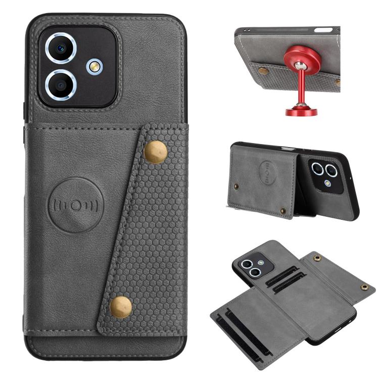 Double Buckle Card Slots Magnetic Phone Case, For Redmi Note 17 4G / 5G Global 171mm, For Redmi 15a 5G Global, For Redmi K90 Pro Max/Poco F8 Ultra, For Redmi K90/Poco F8 Pro, For Redmi K90 Pro Max Champion Edition, For Redmi 15C 5G / 4G EU 173mm       ...