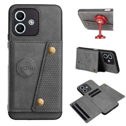 Double Buckle Card Slots Magnetic Phone Case, For Redmi Note 17 4G / 5G Global 171mm, For Redmi 15a 5G Global, For Redmi K90 Pro Max/Poco F8 Ultra, For Redmi K90/Poco F8 Pro, For Redmi K90 Pro Max Champion Edition, For Redmi 15C 5G / 4G EU 173mm       ...