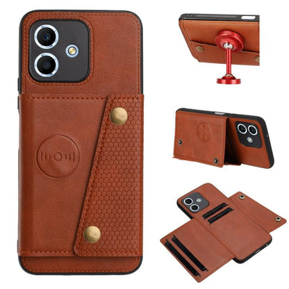 Double Buckle Card Slots Magnetic Phone Case, For Redmi Note 17 4G / 5G Global 171mm, For Redmi 15a 5G Global, For Redmi K90 Pro Max/Poco F8 Ultra, For Redmi K90/Poco F8 Pro, For Redmi K90 Pro Max Champion Edition, For Redmi 15C 5G / 4G EU 173mm       ...