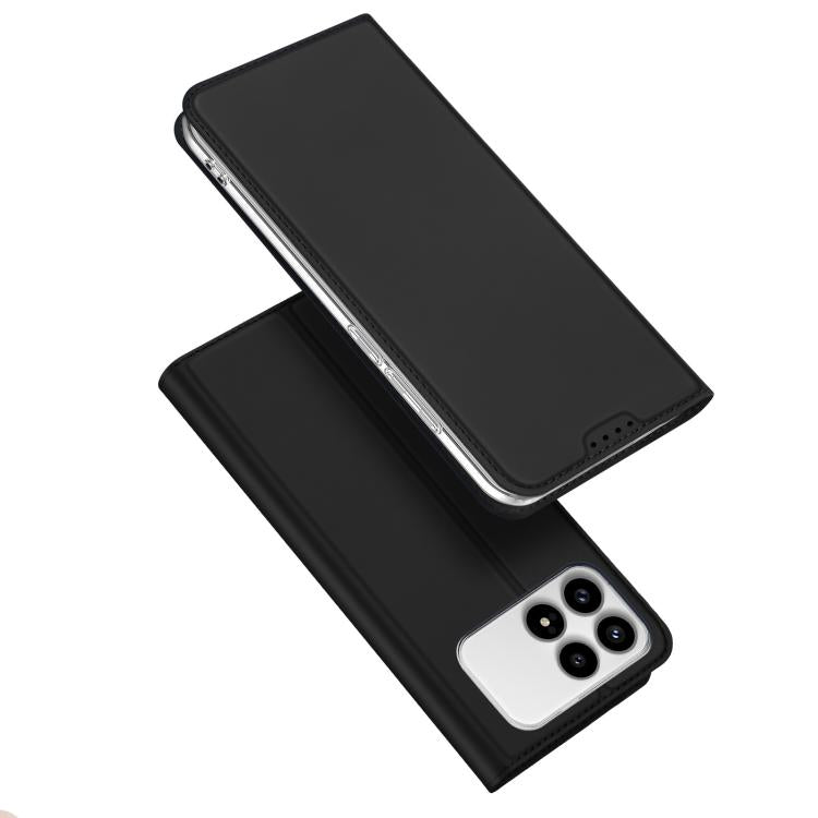 DUX DUCIS Skin Pro Series Flip Leather Phone Case, For Redmi A7 Pro 4G / 5G 171mm, For Redmi Note 15 Pro+ 5G Global 163.3mm, For Redmi Note 15 4G / 5G Global 164mm, For Redmi K90 Pro Max / Poco F8 Ultra, For Redmi K90 / Poco F8 Pro                     ...