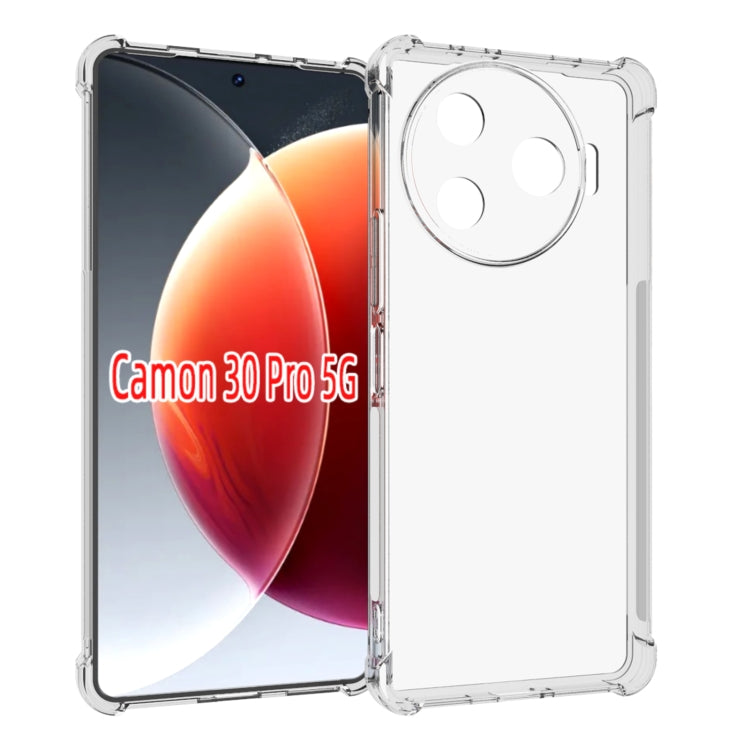 Shockproof Non-slip Thickening TPU Phone Case, For Tecno Camon 30 Pro 5G