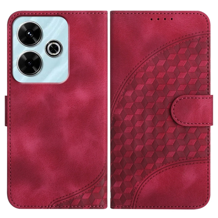 Elephant Head Embossed Phone Leather Case with Lanyard, For Redmi Note 14 4G 164.84mm, For Redmi Turbo 4 / Poco X7 Pro, For Redmi Note 14 Pro 4G, For Redmi Note 14 4G 163.25mm, For Redmi Note 14 5G, For Redmi Note 14 Pro+ 5G, For Redmi Note 14 Pro 5G  ...