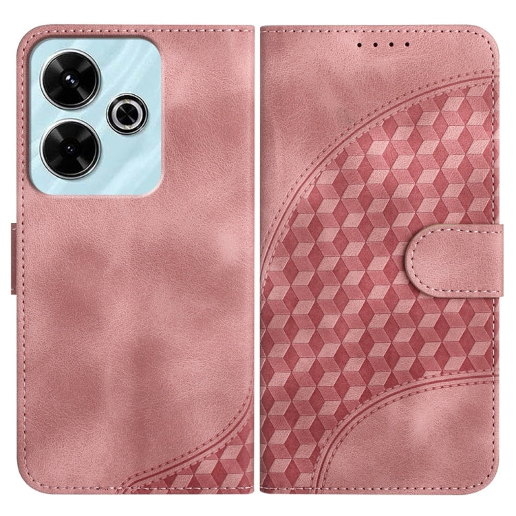 Elephant Head Embossed Phone Leather Case with Lanyard, For Redmi Note 14 4G 164.84mm, For Redmi Turbo 4 / Poco X7 Pro, For Redmi Note 14 Pro 4G, For Redmi Note 14 4G 163.25mm, For Redmi Note 14 5G, For Redmi Note 14 Pro+ 5G, For Redmi Note 14 Pro 5G  ...