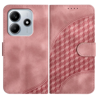 Elephant Head Embossed Phone Leather Case with Lanyard, For Redmi Note 14 4G 164.84mm, For Redmi Turbo 4 / Poco X7 Pro, For Redmi Note 14 Pro 4G, For Redmi Note 14 4G 163.25mm, For Redmi Note 14 5G, For Redmi Note 14 Pro+ 5G, For Redmi Note 14 Pro 5G  ...